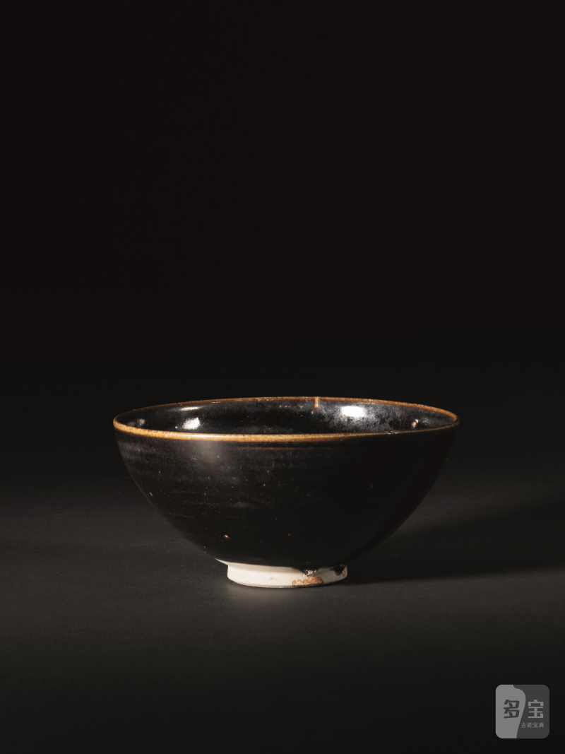 明 黑釉茶碗
